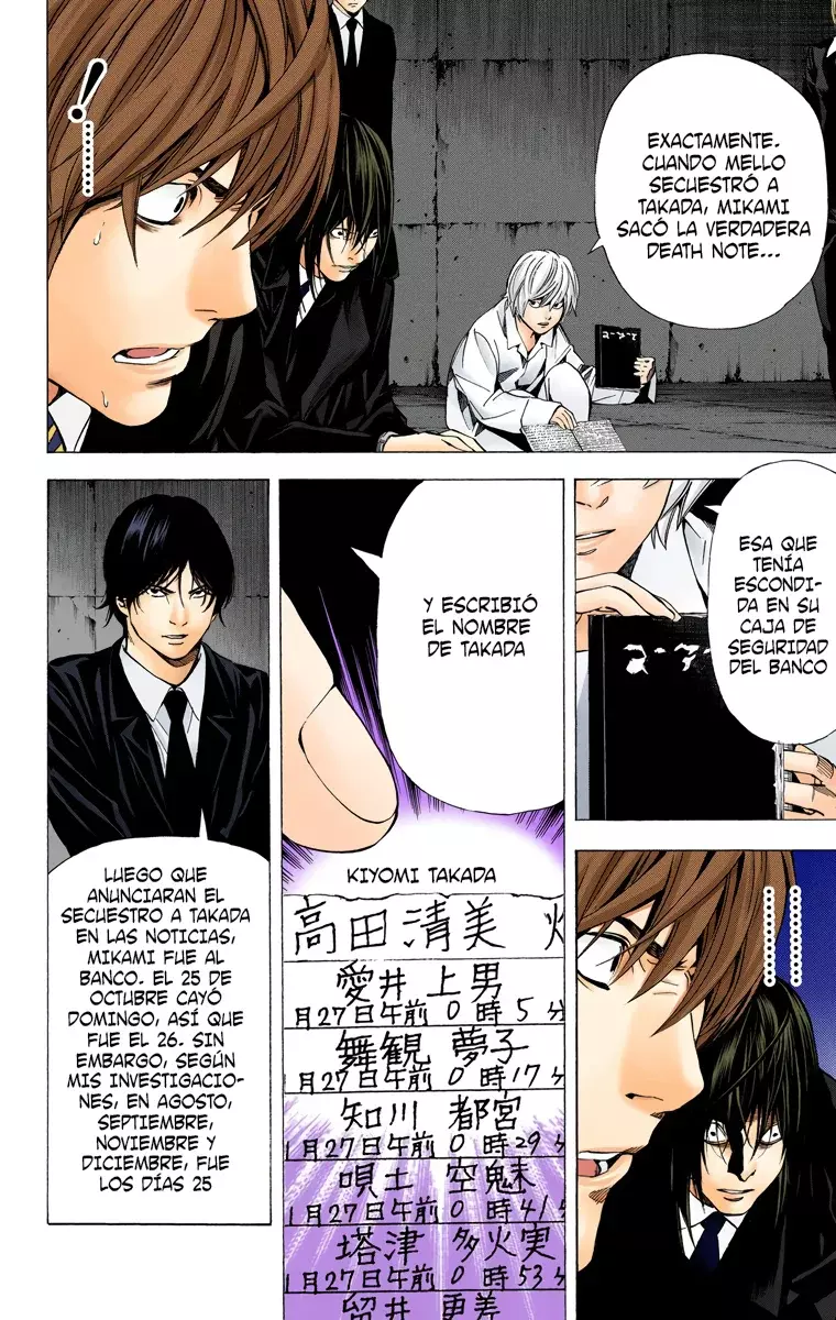 Read Death Note Full Color ES Manga Online