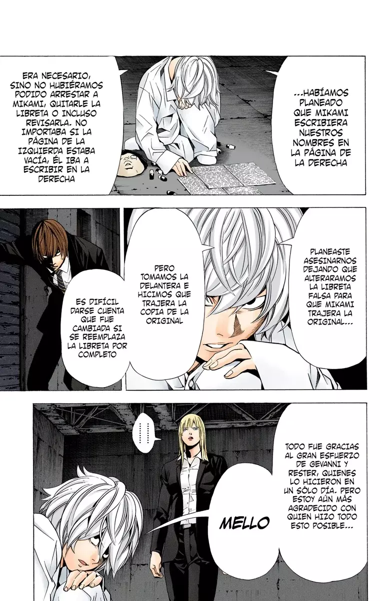 Read Death Note Full Color ES Manga Online