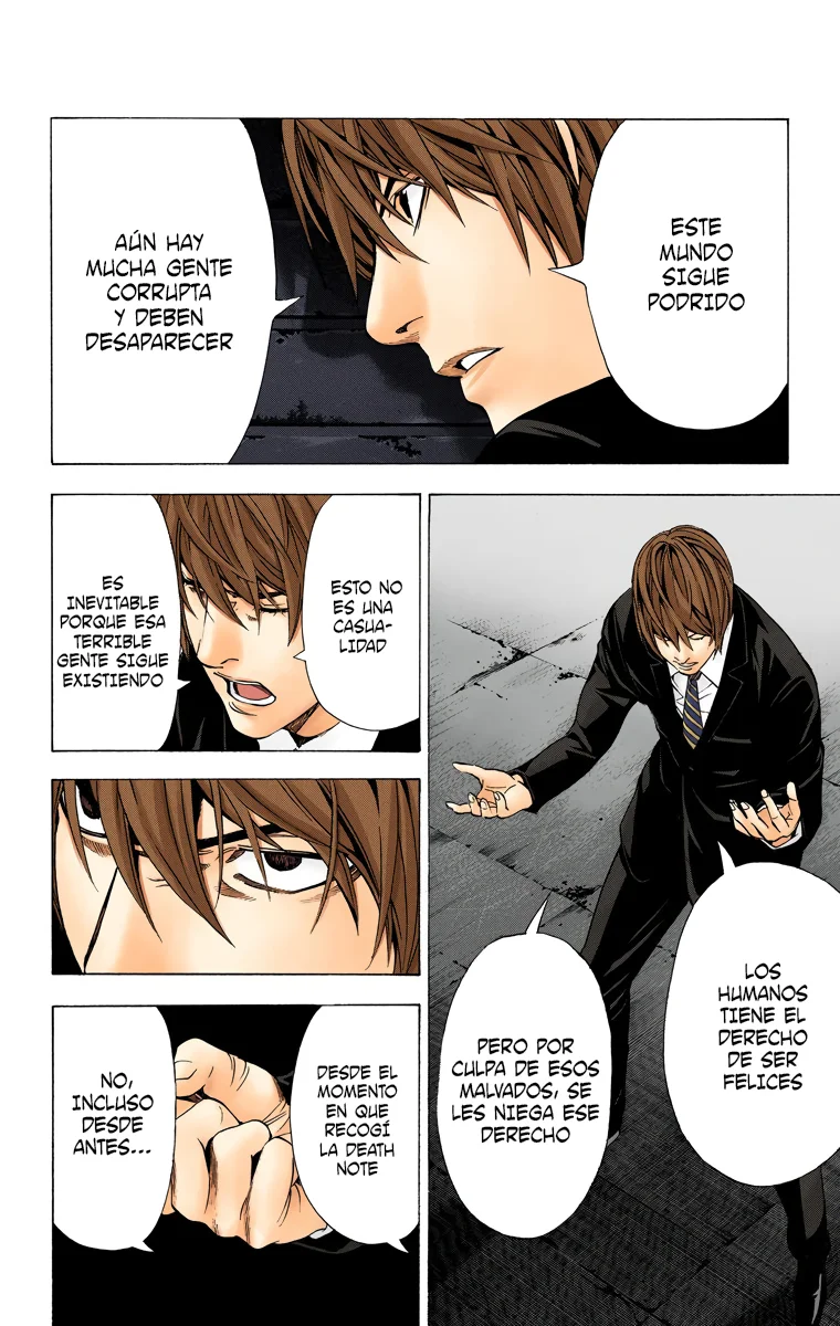 Read Death Note Full Color ES Manga Online
