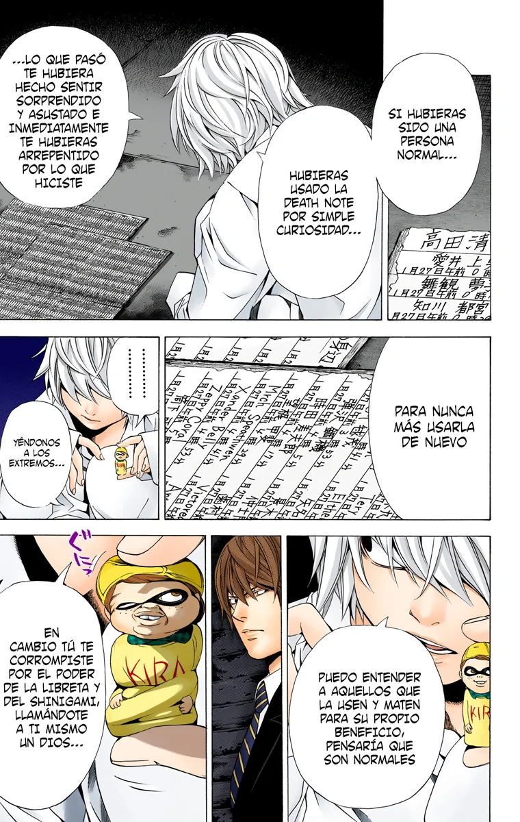 Read Death Note Full Color ES Manga Online