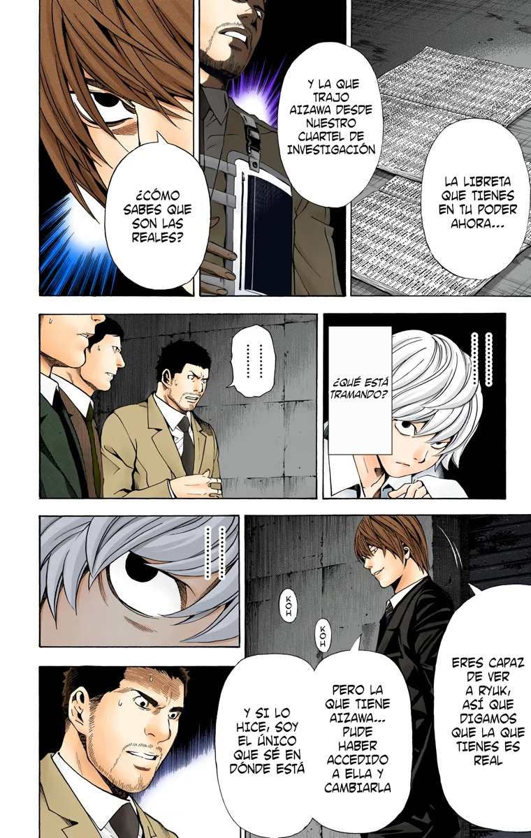 Read Death Note Full Color ES Manga Online