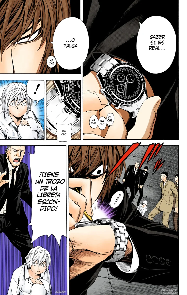 Read Death Note Full Color ES Manga Online