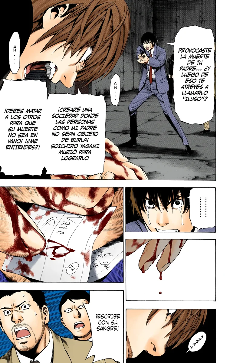 Read Death Note Full Color ES Manga Online