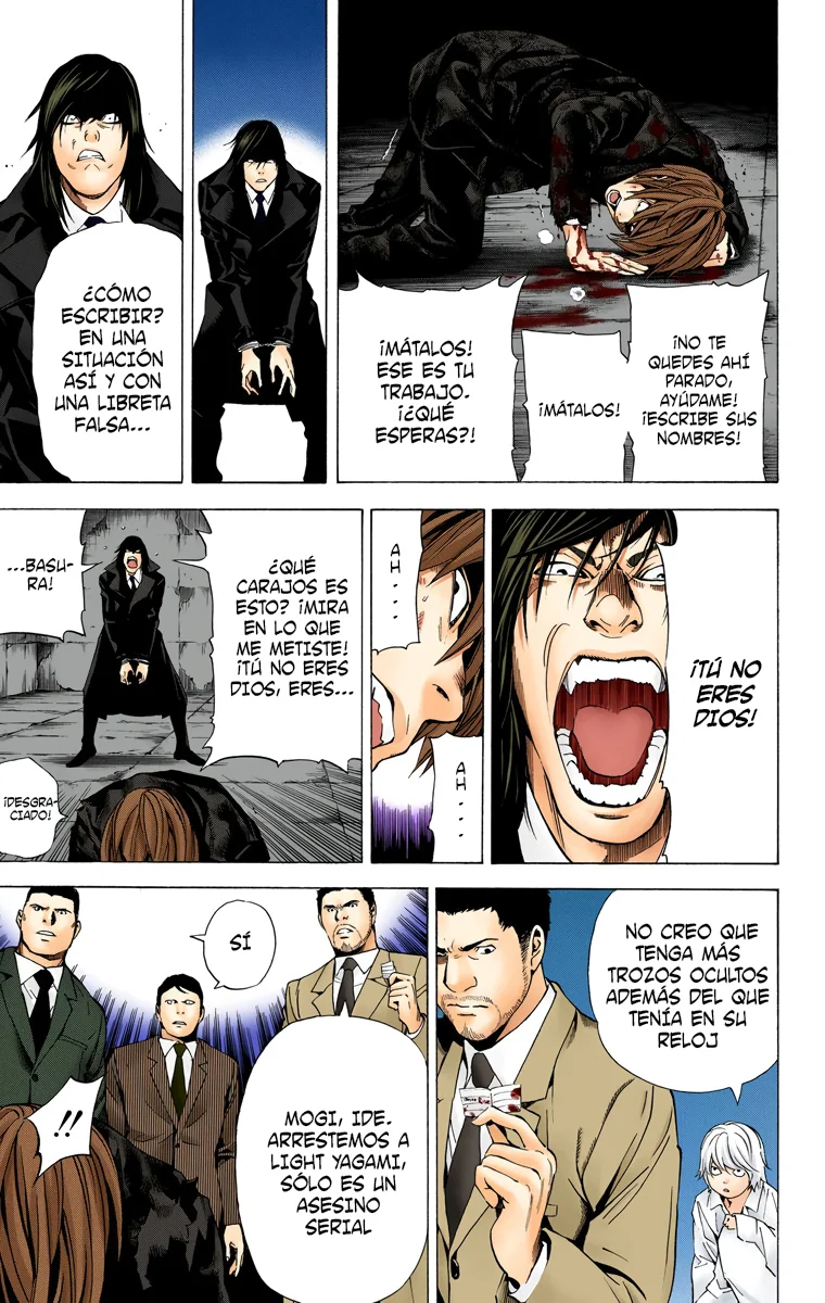 Read Death Note Full Color ES Manga Online