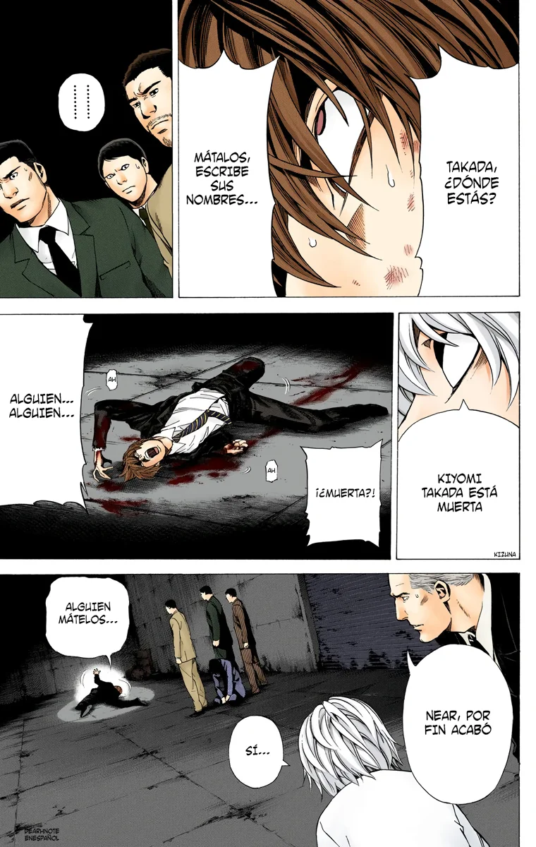 Read Death Note Full Color ES Manga Online