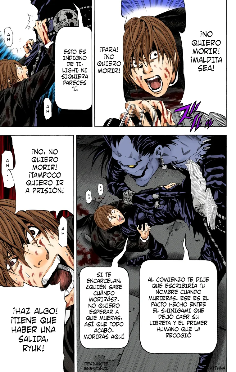 Read Death Note Full Color ES Manga Online