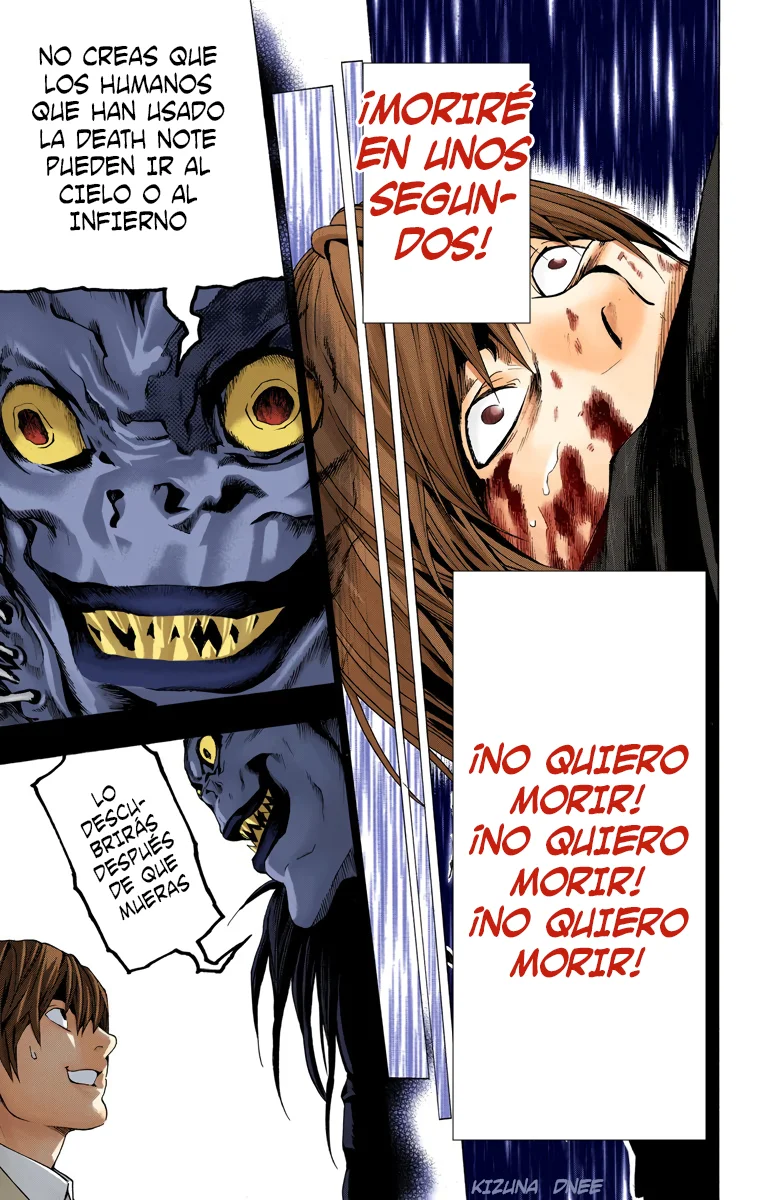 Read Death Note Full Color ES Manga Online