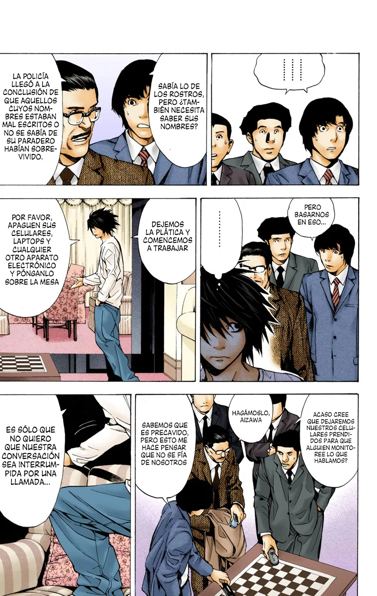 Read Death Note Full Color ES Manga Online
