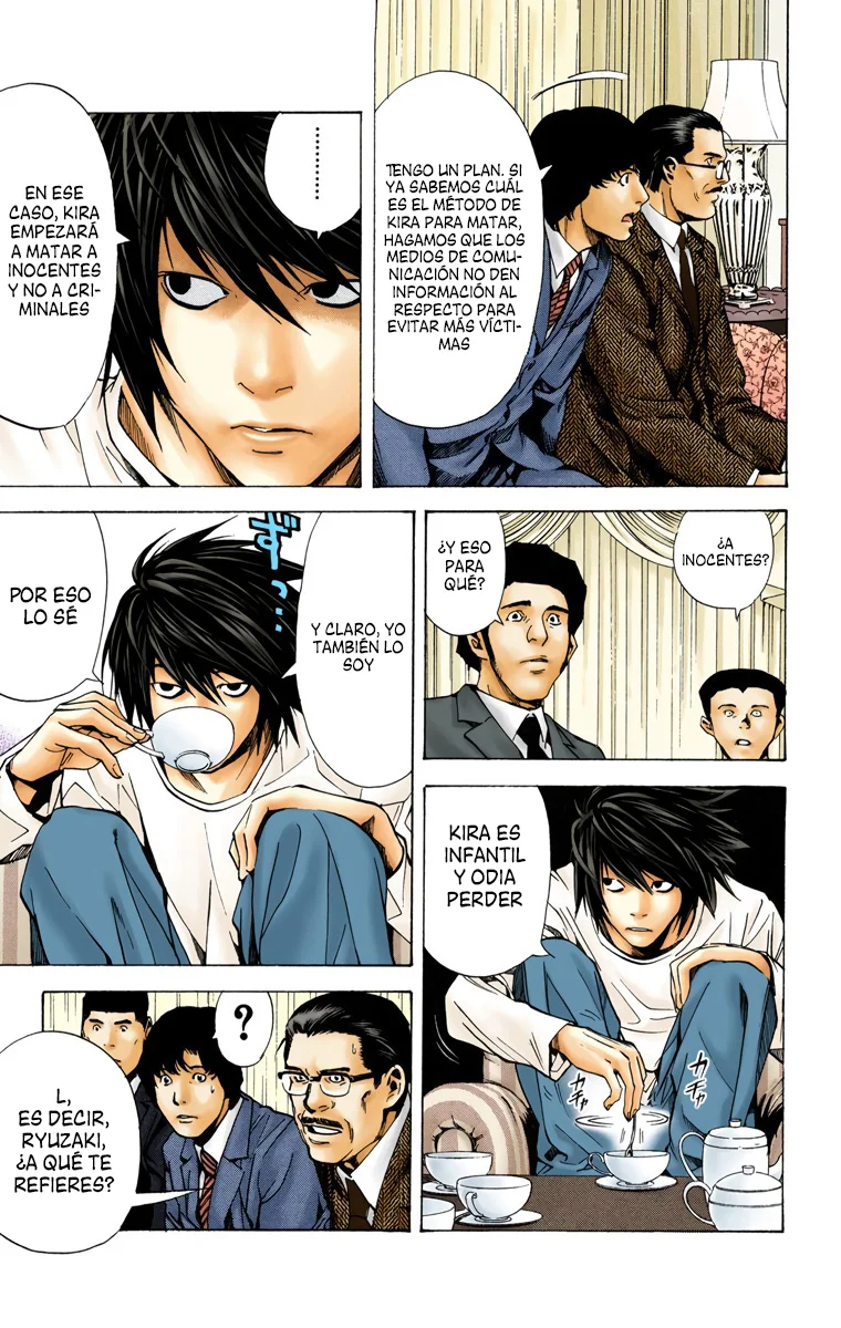 Read Death Note Full Color ES Manga Online