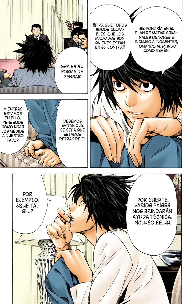 Read Death Note Full Color ES Manga Online