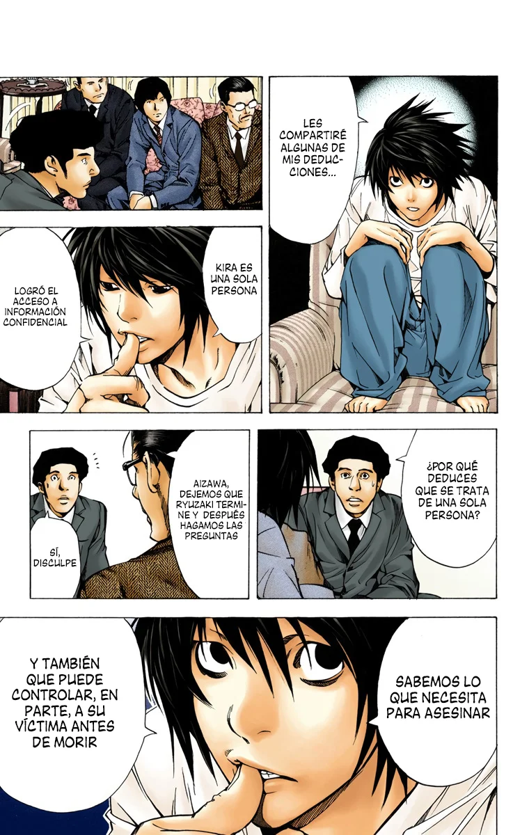 Read Death Note Full Color ES Manga Online