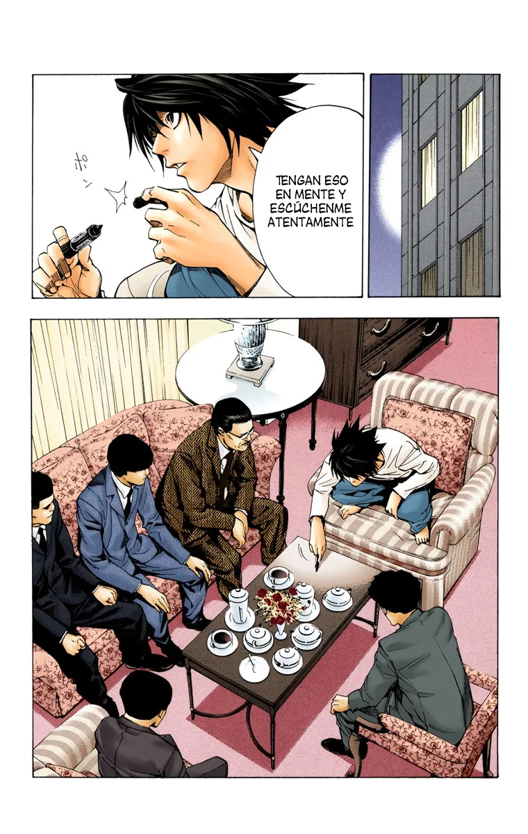 Read Death Note Full Color ES Manga Online