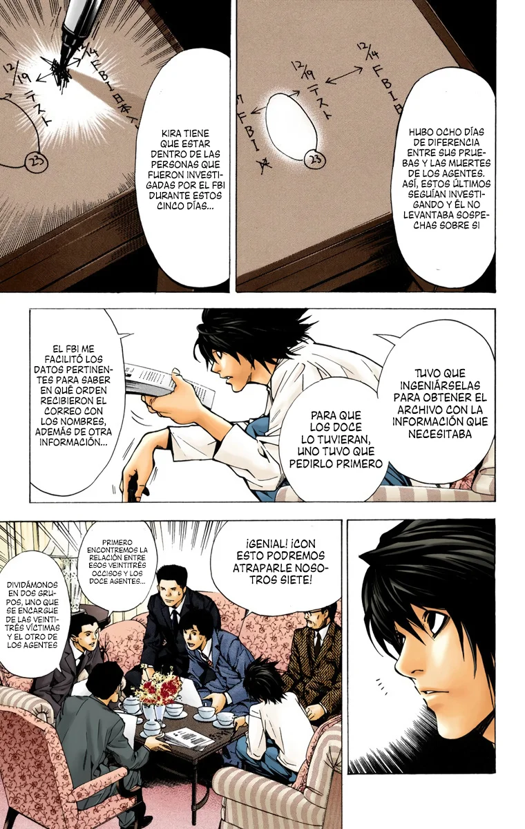 Read Death Note Full Color ES Manga Online