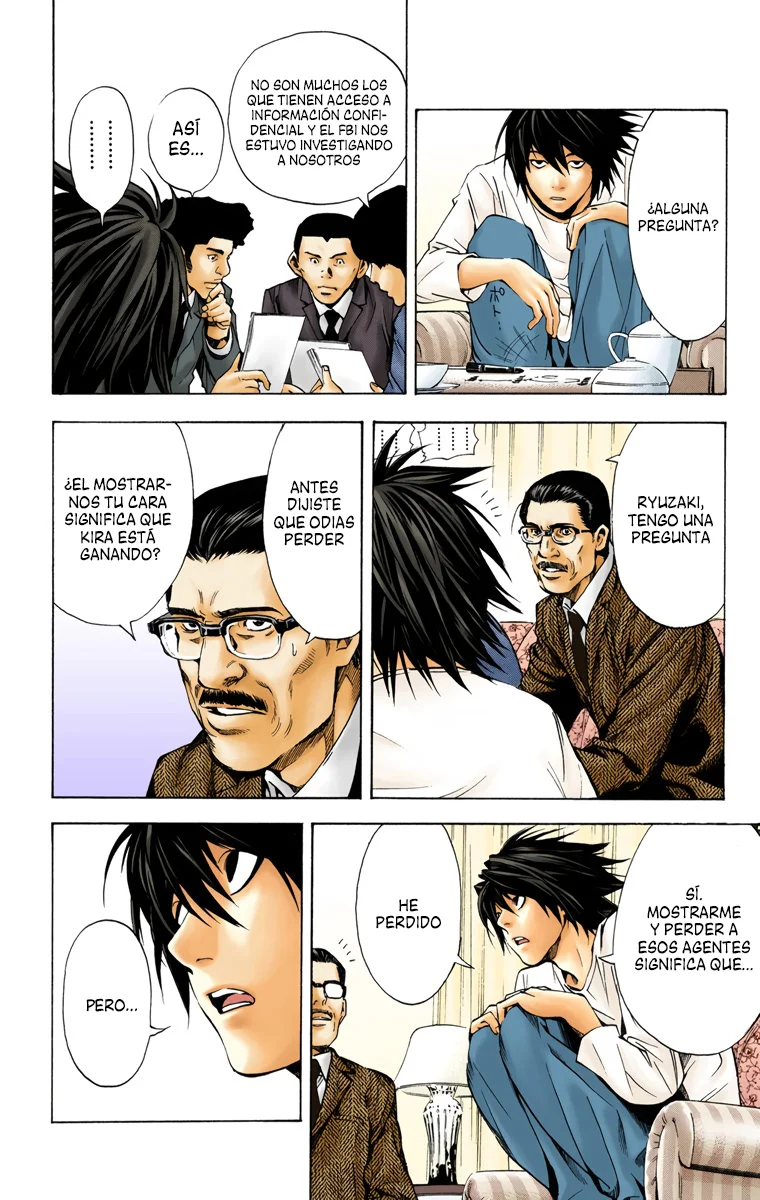 Read Death Note Full Color ES Manga Online