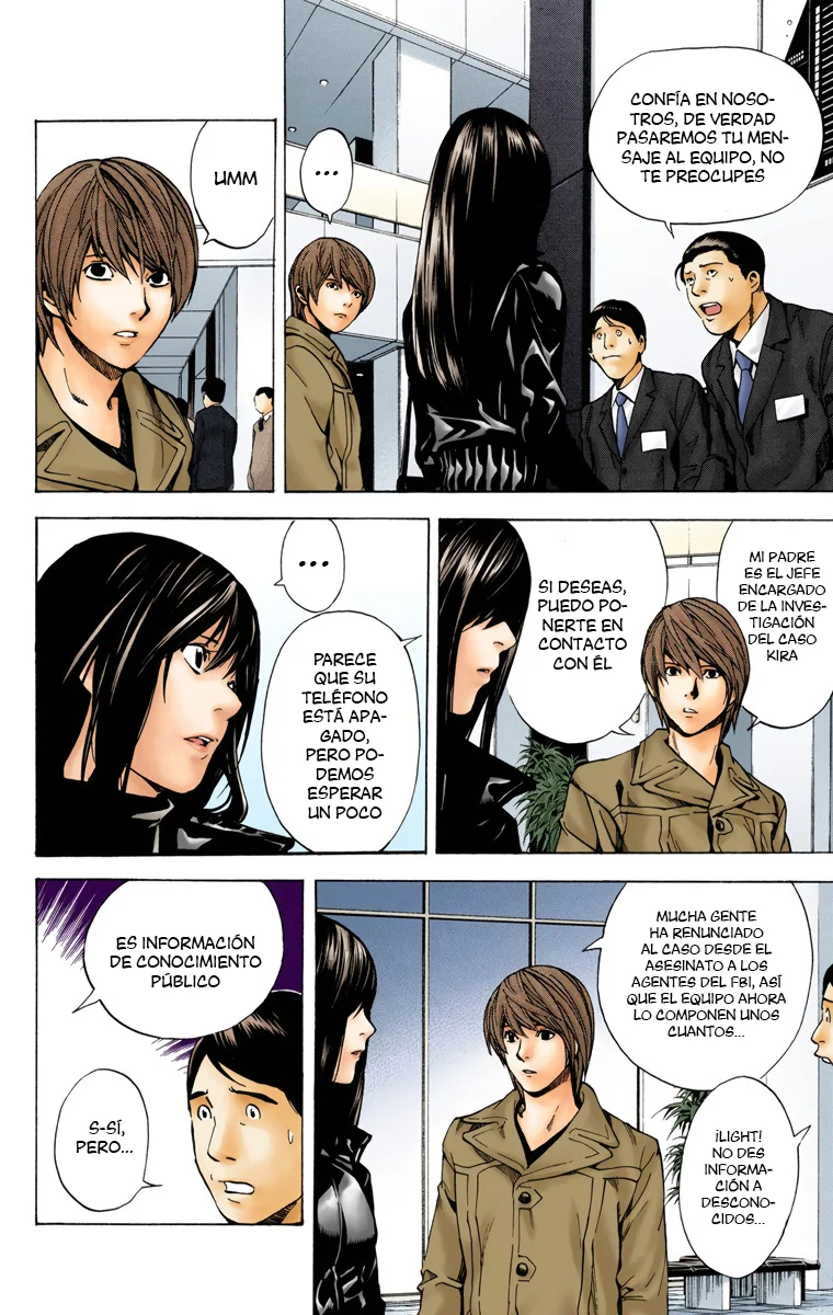 Read Death Note Full Color ES Manga Online