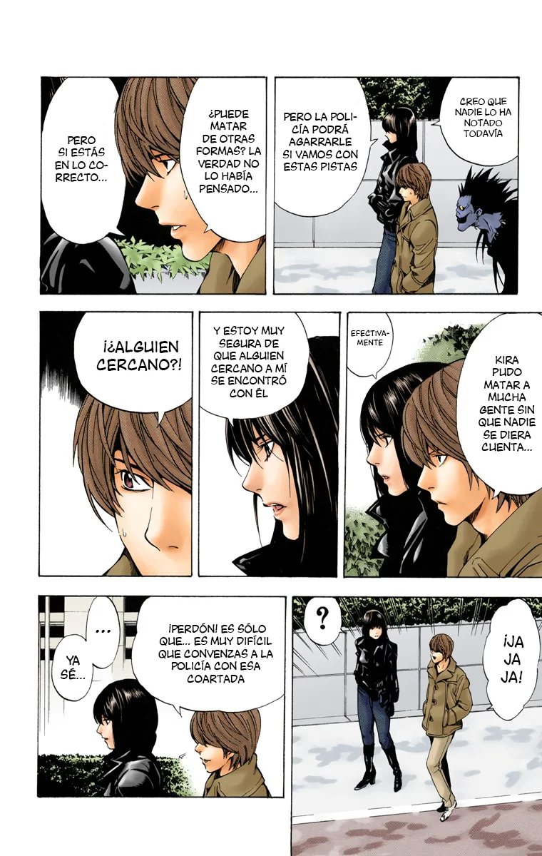 Read Death Note Full Color ES Manga Online