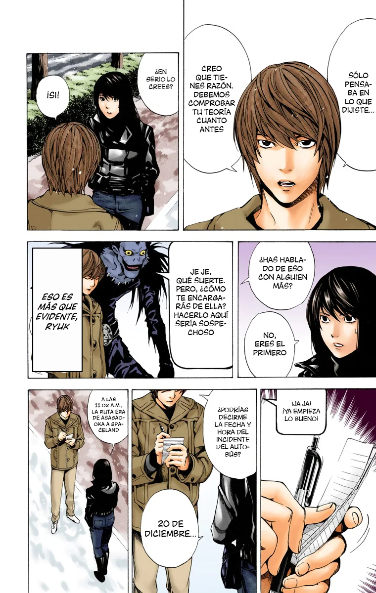 Read Death Note Full Color ES Manga Online