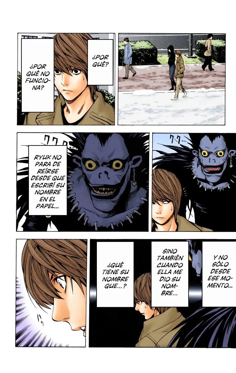 Read Death Note Full Color ES Manga Online