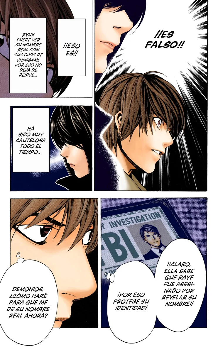 Read Death Note Full Color ES Manga Online