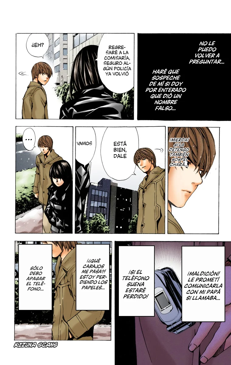 Read Death Note Full Color ES Manga Online