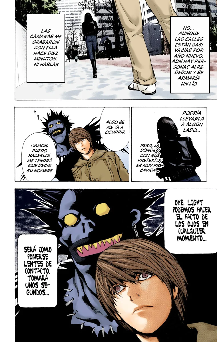 Read Death Note Full Color ES Manga Online