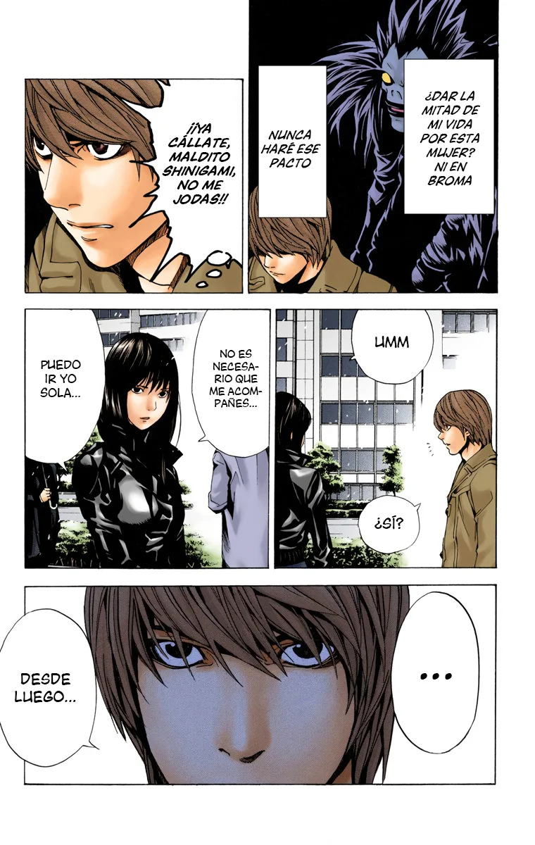 Read Death Note Full Color ES Manga Online