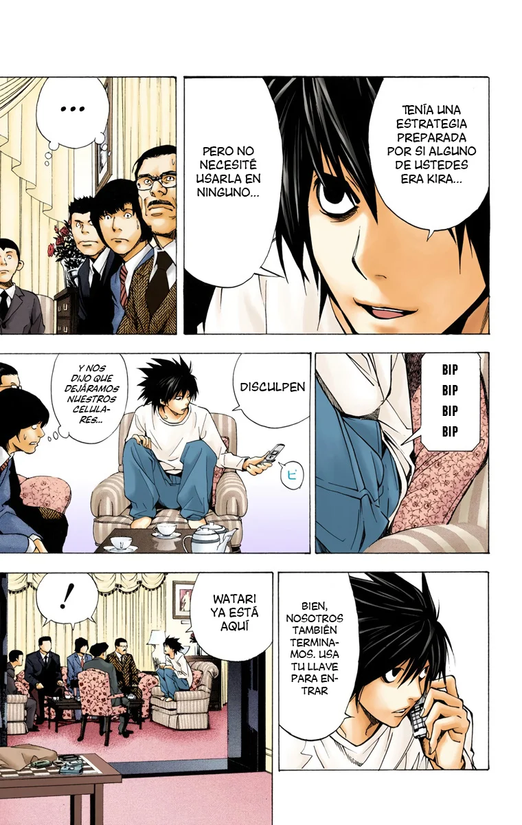 Read Death Note Full Color ES Manga Online