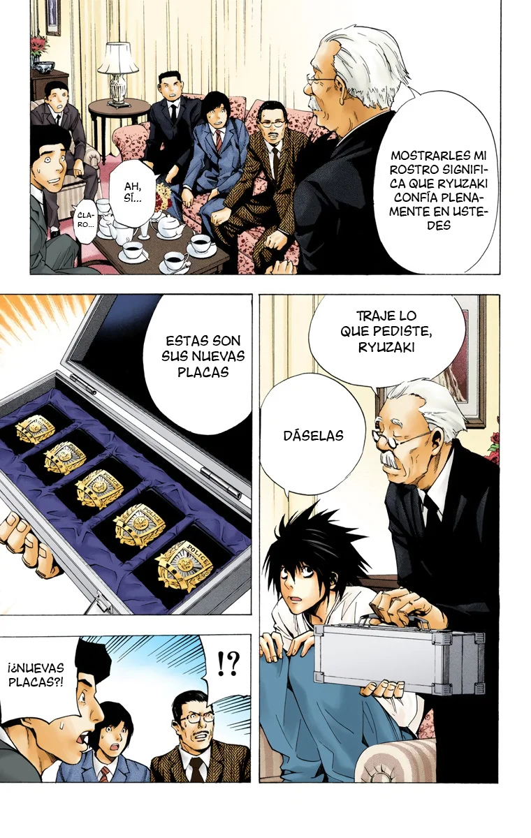 Read Death Note Full Color ES Manga Online