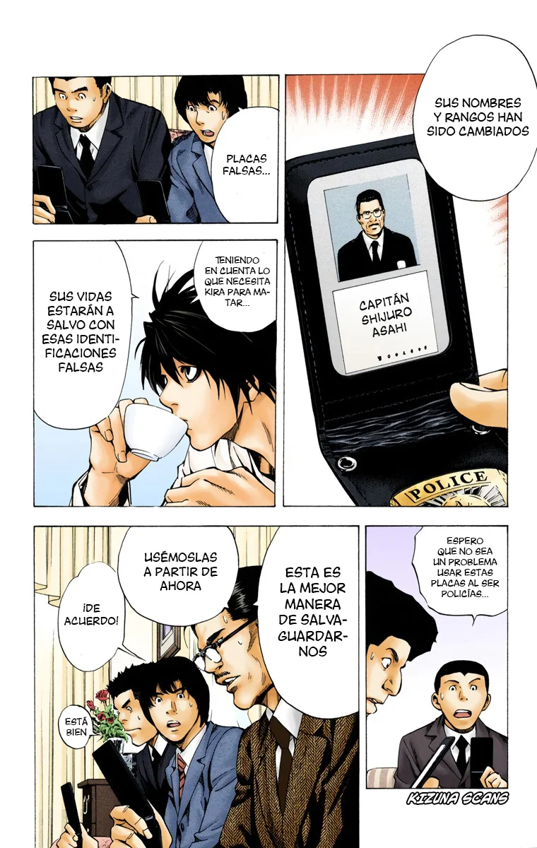 Read Death Note Full Color ES Manga Online