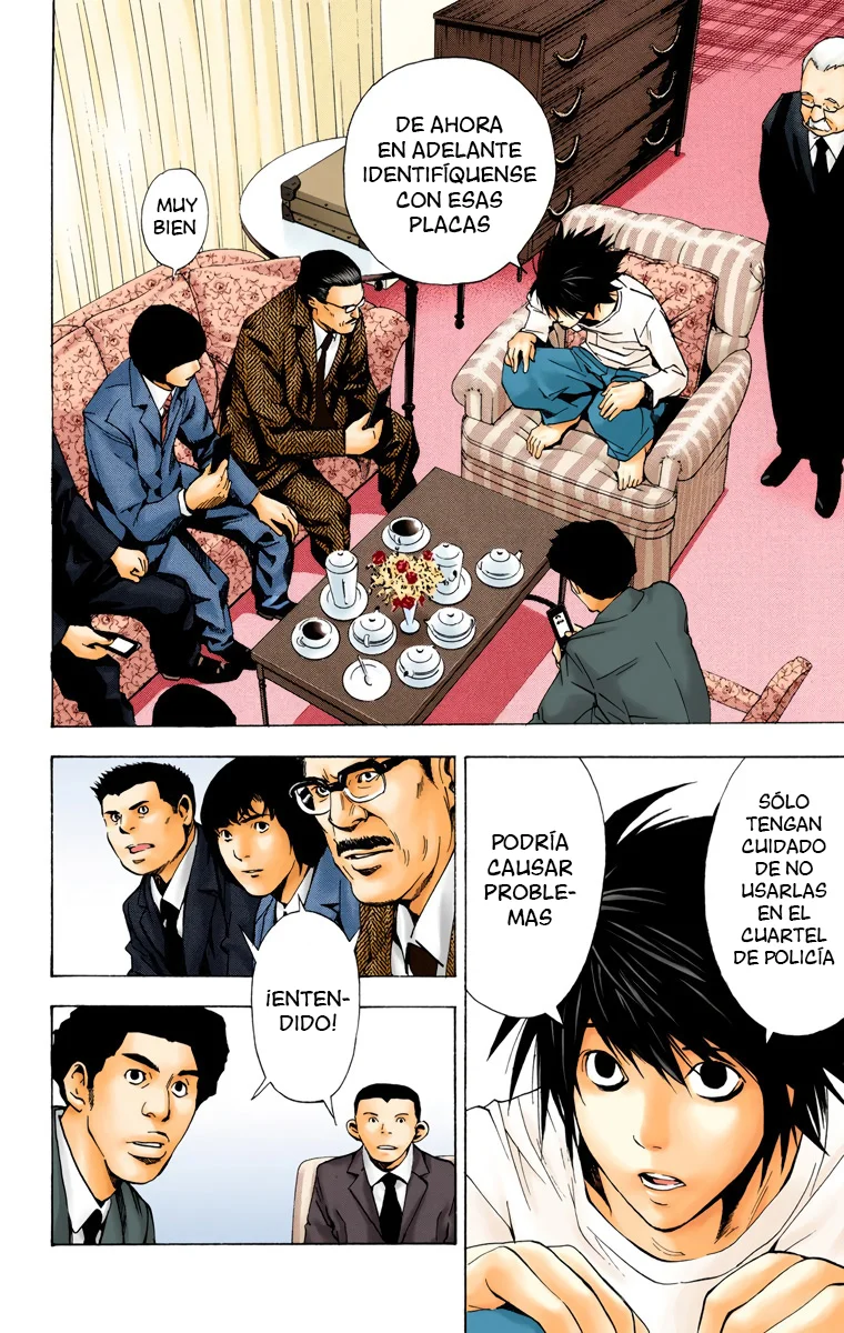 Read Death Note Full Color ES Manga Online