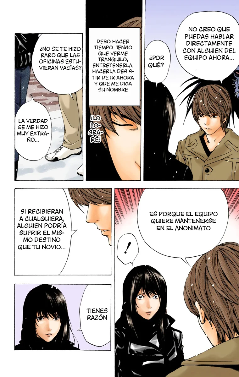 Read Death Note Full Color ES Manga Online