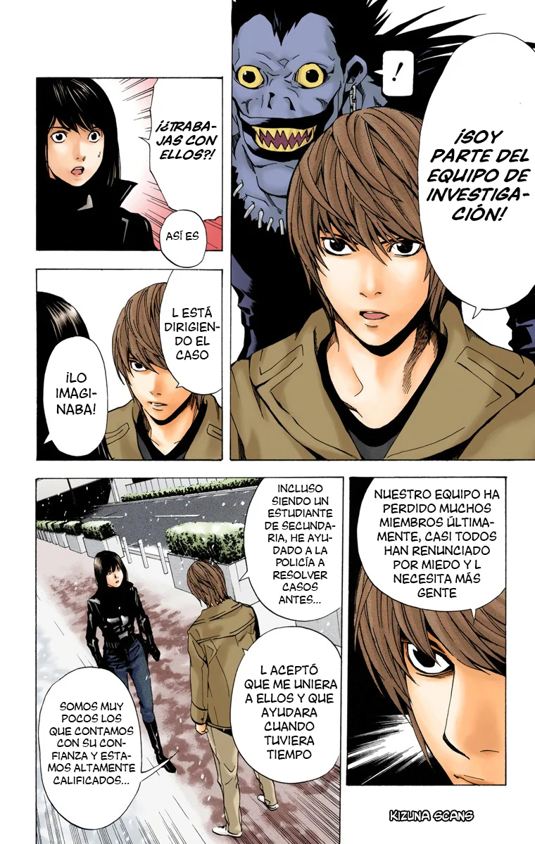 Read Death Note Full Color ES Manga Online