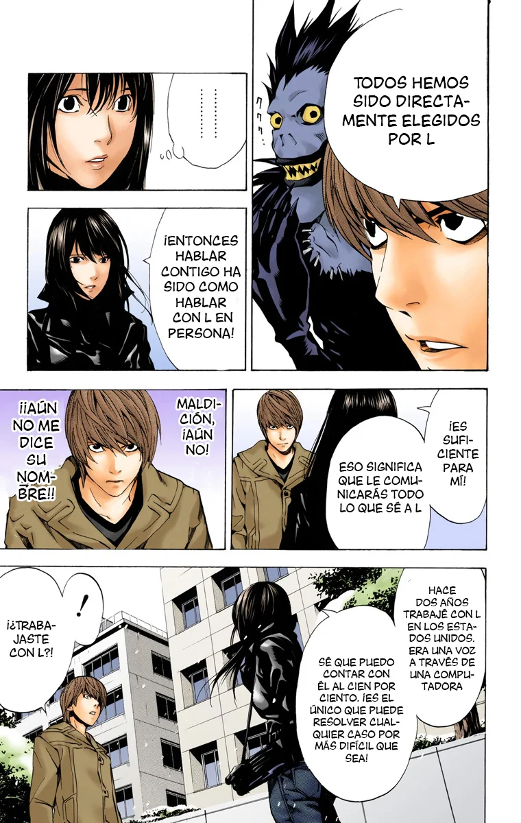 Read Death Note Full Color ES Manga Online