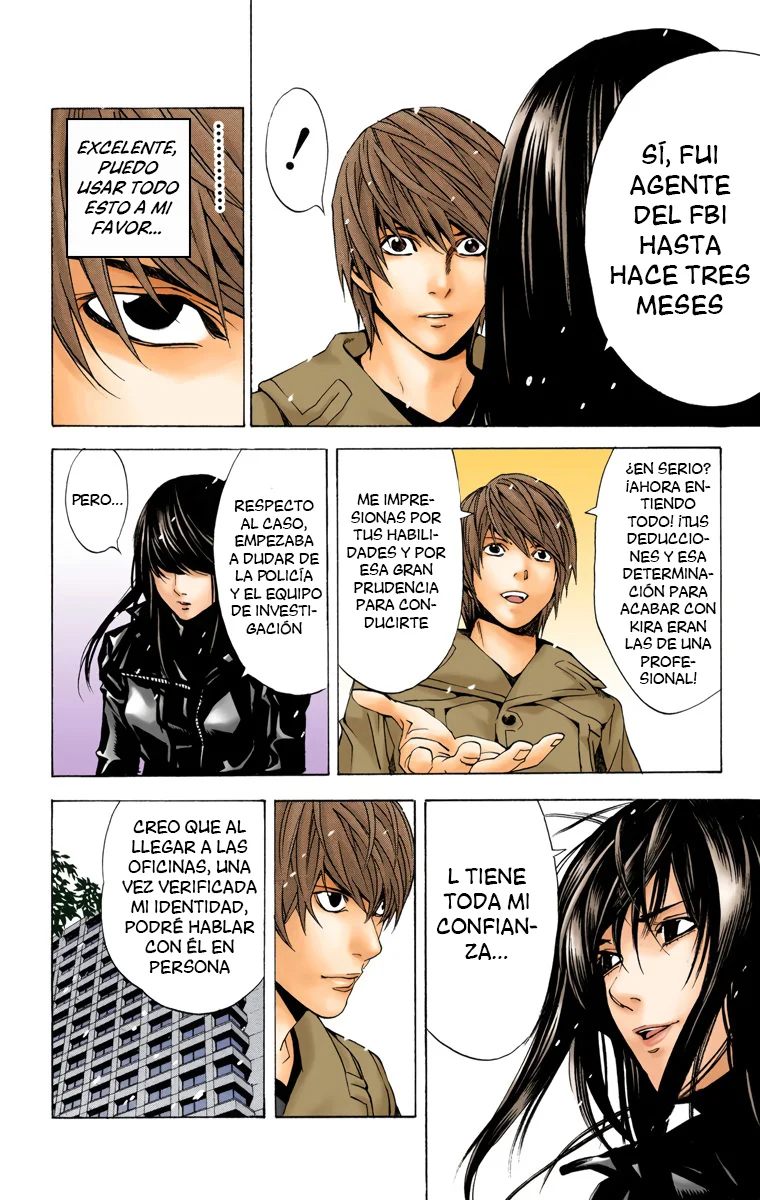 Read Death Note Full Color ES Manga Online