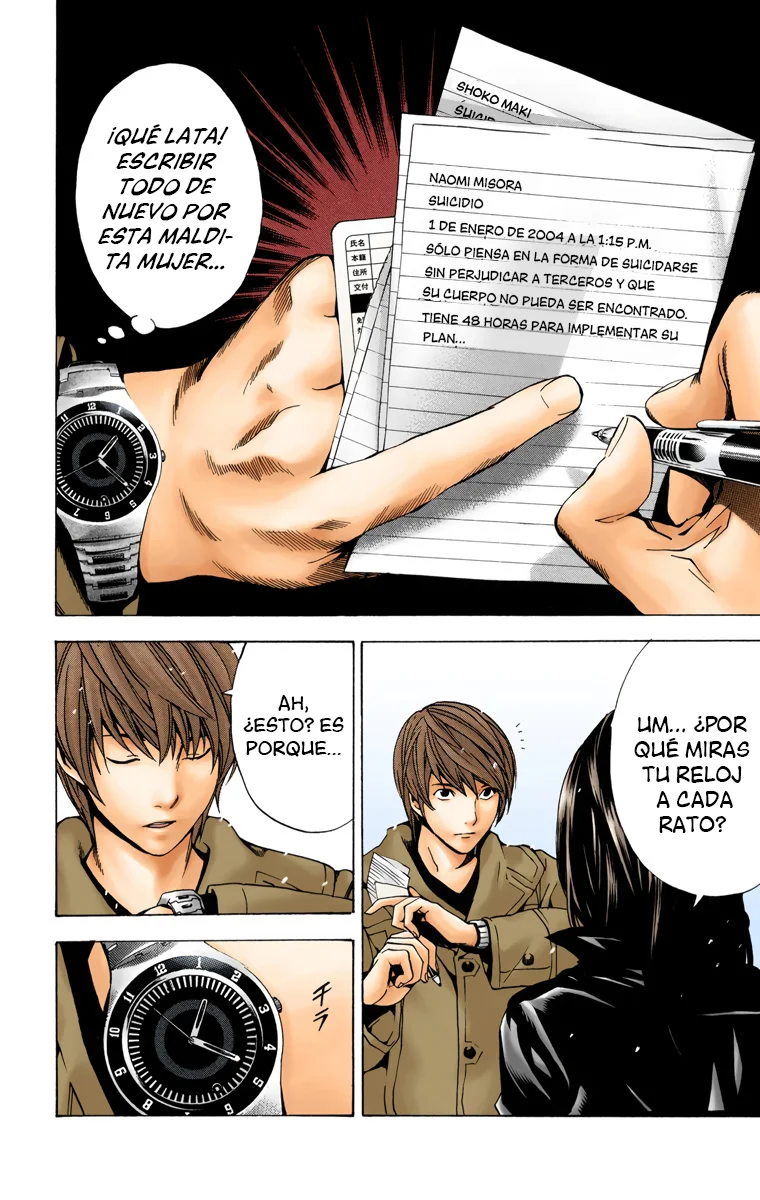 Read Death Note Full Color ES Manga Online