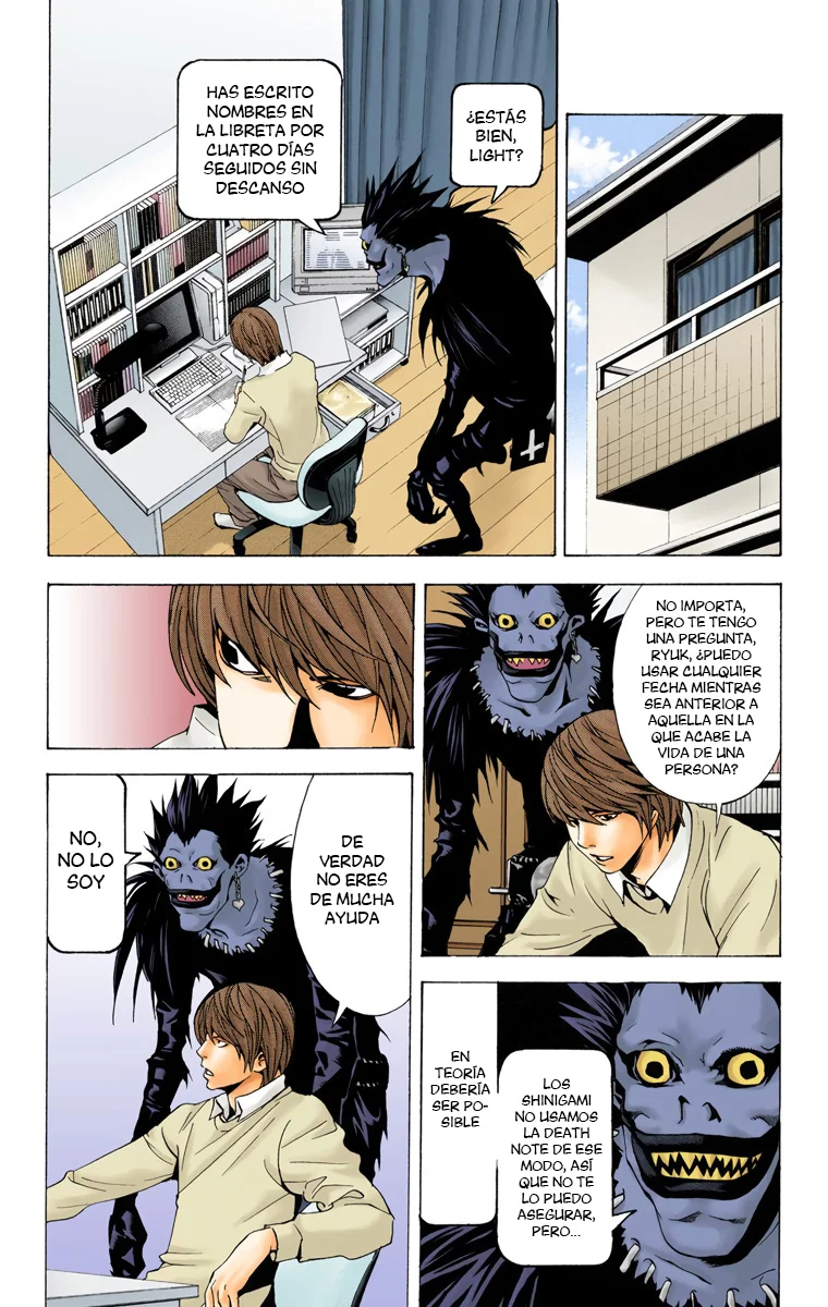 Read Death Note Full Color ES Manga Online