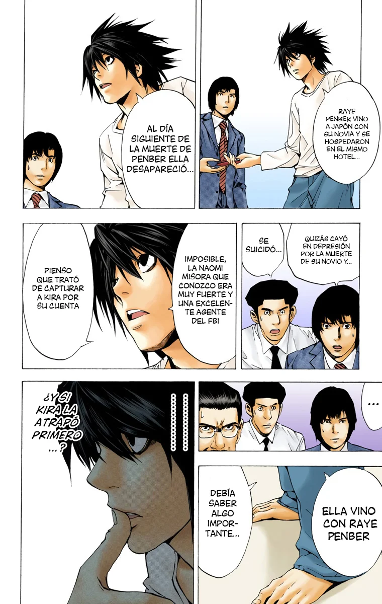 Read Death Note Full Color ES Manga Online