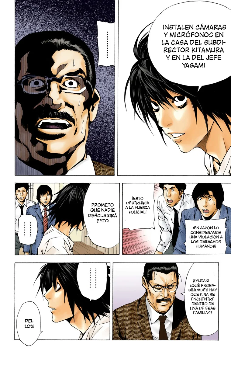 Read Death Note Full Color ES Manga Online