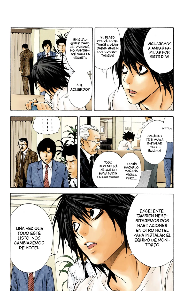 Read Death Note Full Color ES Manga Online