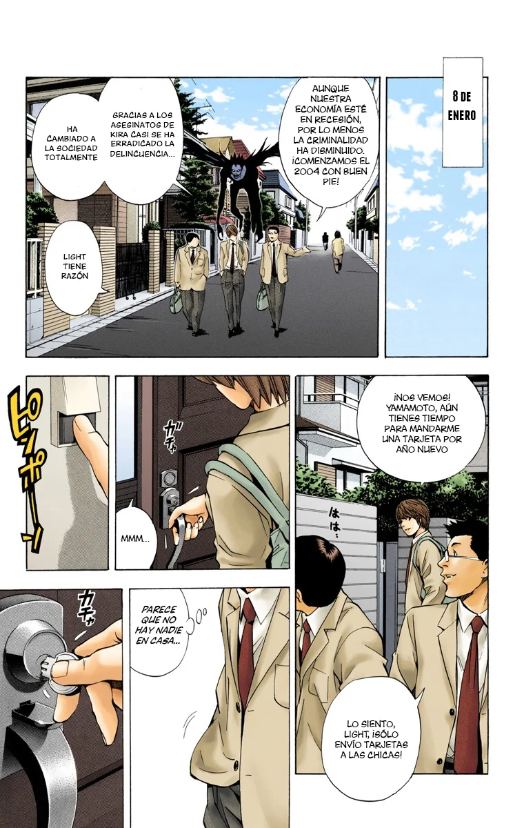 Read Death Note Full Color ES Manga Online