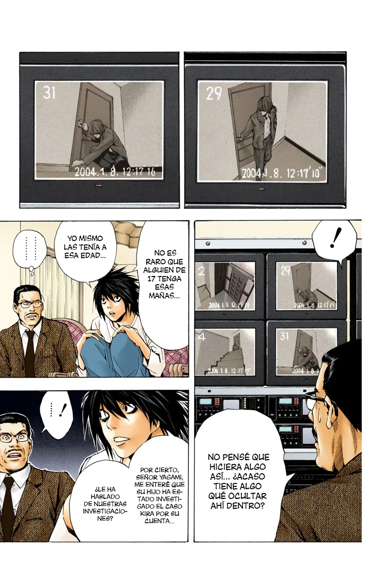 Read Death Note Full Color ES Manga Online