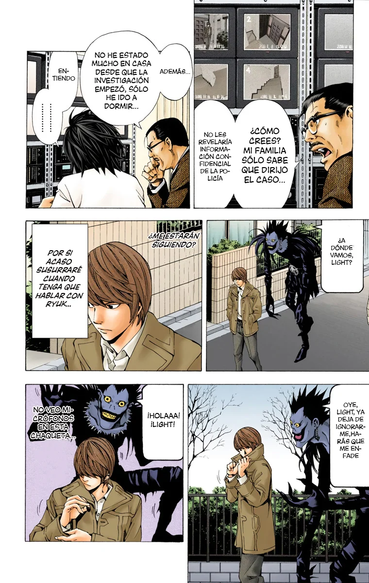 Read Death Note Full Color ES Manga Online