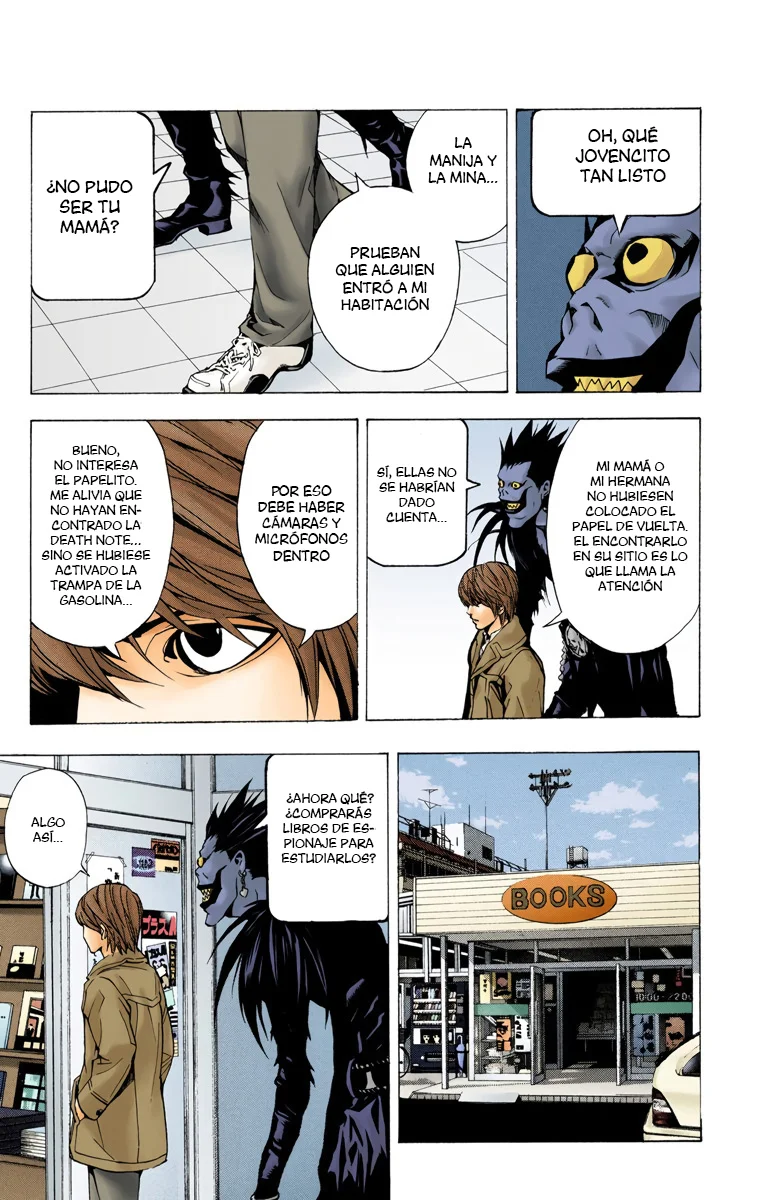 Read Death Note Full Color ES Manga Online