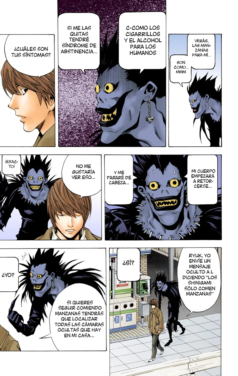 Read Death Note Full Color ES Manga Online