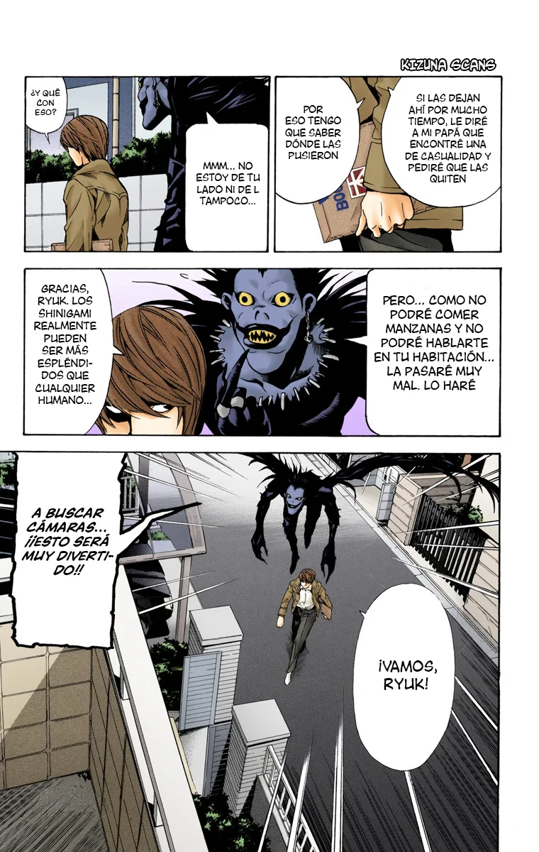 Read Death Note Full Color ES Manga Online