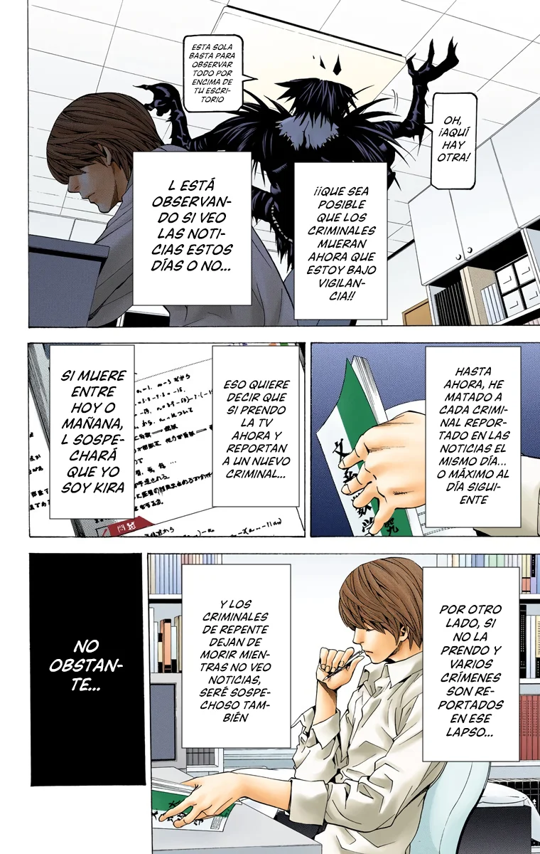 Read Death Note Full Color ES Manga Online