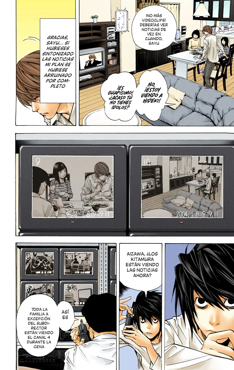 Read Death Note Full Color ES Manga Online
