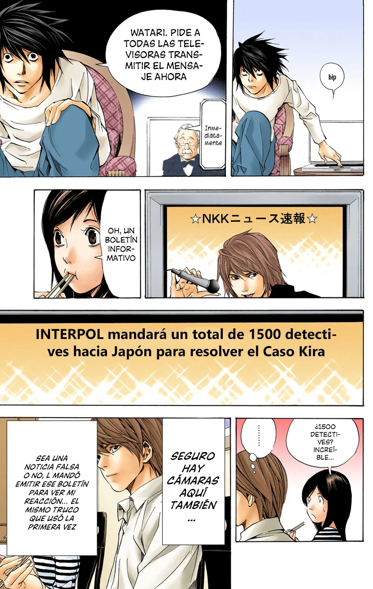 Read Death Note Full Color ES Manga Online