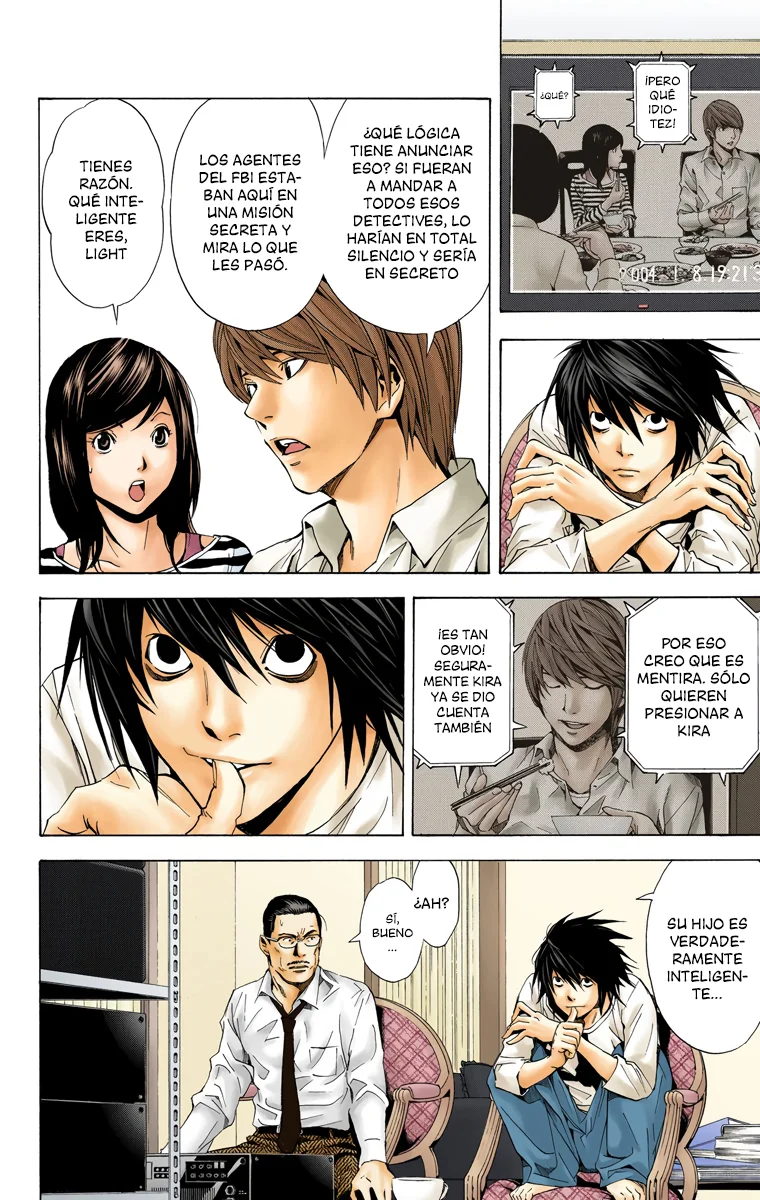 Read Death Note Full Color ES Manga Online