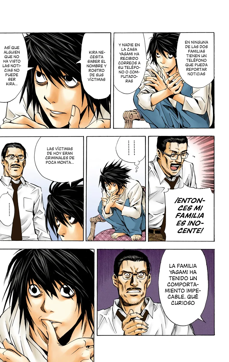 Read Death Note Full Color ES Manga Online